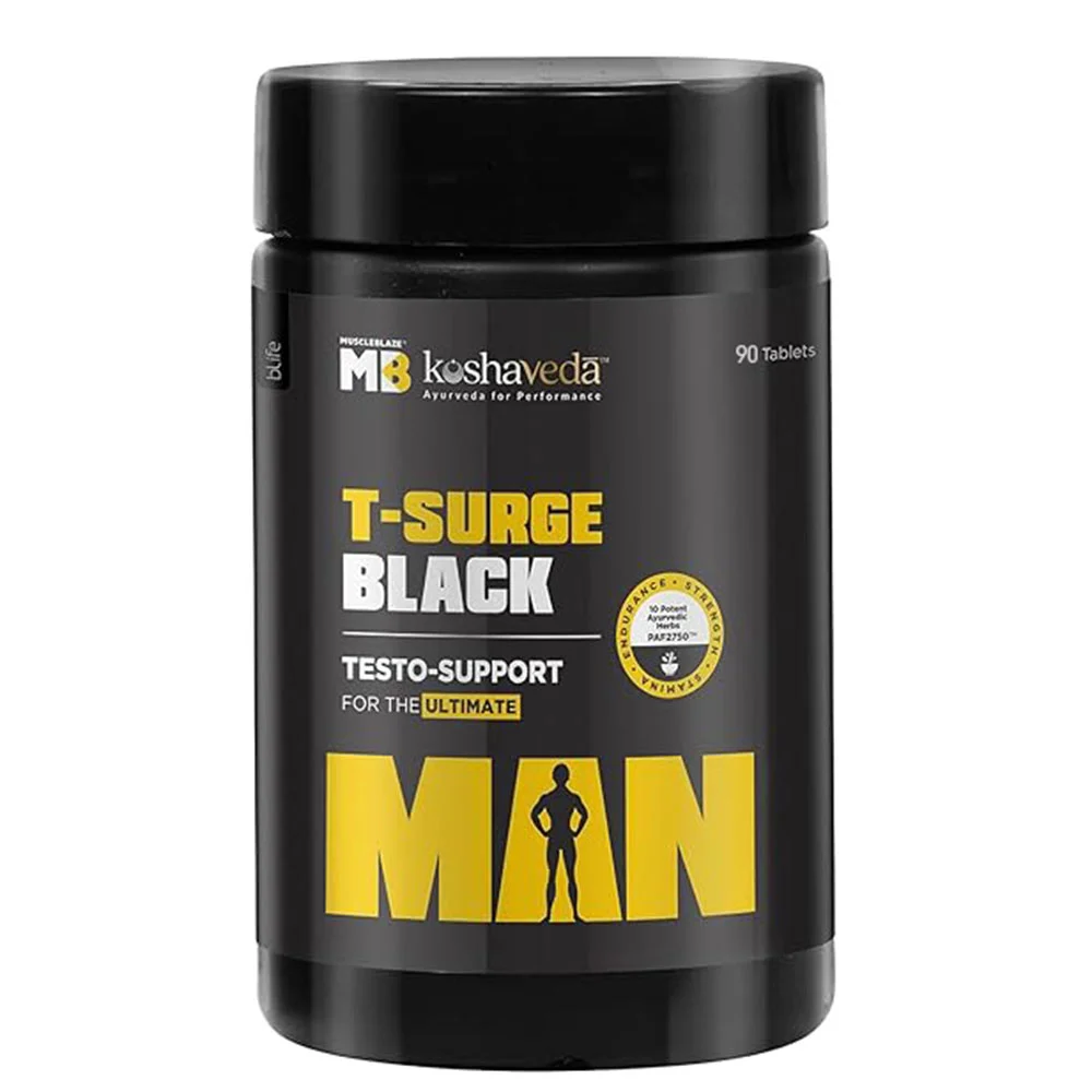 MB MuscleBlaze T-Surge Black 90